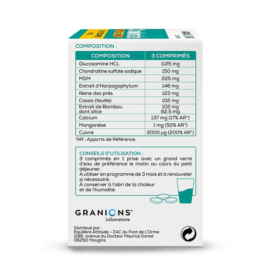 Granions Articulations 90 Condrosteo+ Comprimidos