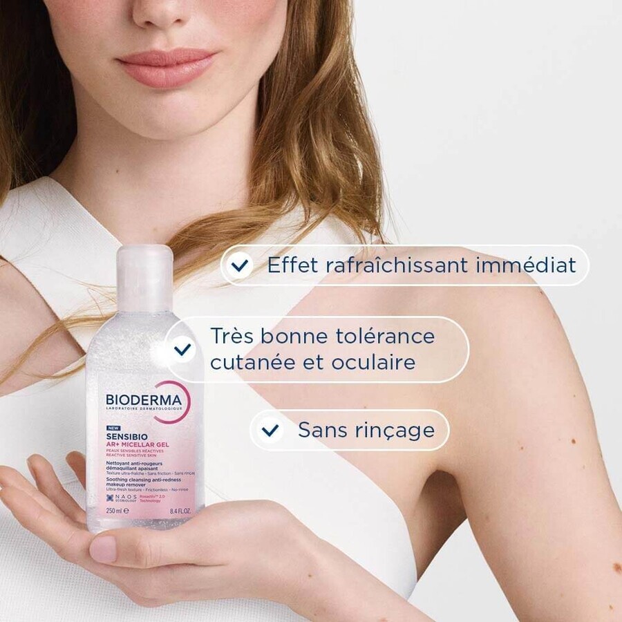 Bioderma Crealine AR+ Gelée Micellaire Peaux Sensibles Réactives 250ml Bioderma Crealine AR+ Gelée Micellaire Peaux Sensibles Réactives 250ml