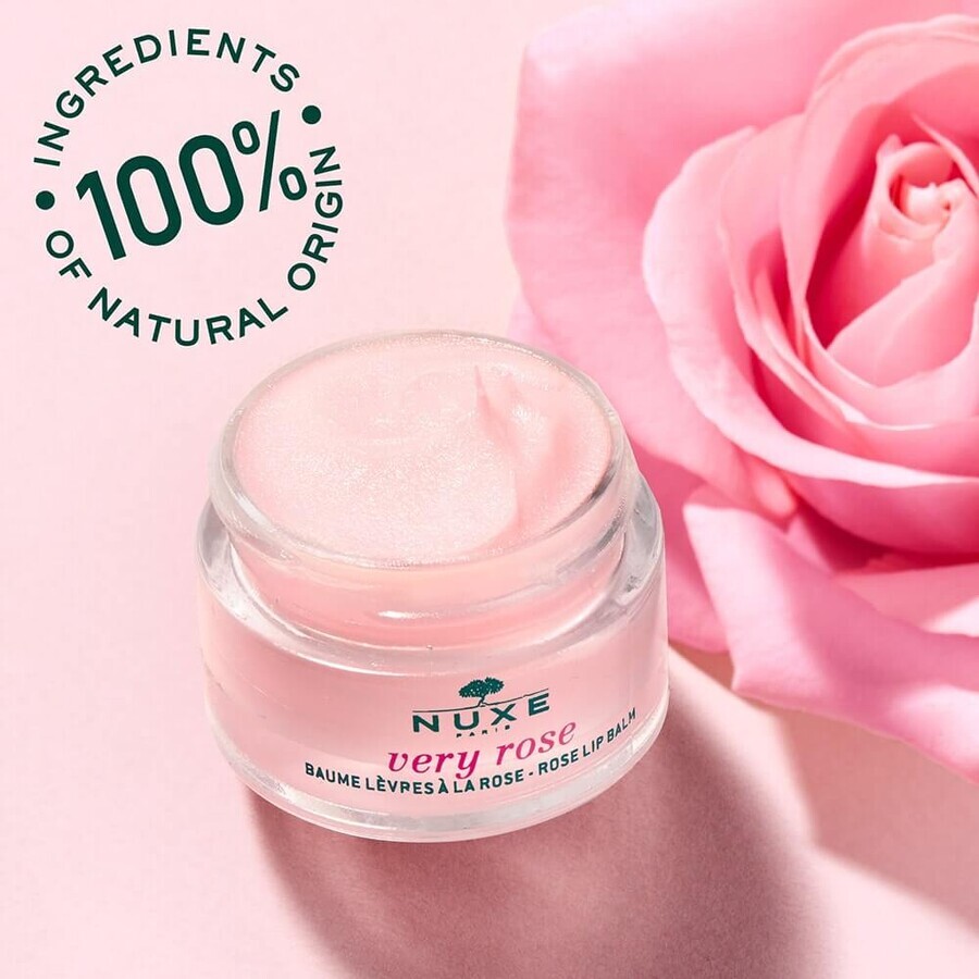 Balsam de buze Nuxe Very Rose 15g Balsam de buze Nuxe Very Rose 15g