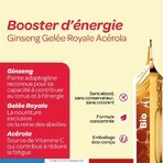 Superdiet Ginseng Gelée Royale Acerola Bio Booster d'énergie 20x10ml