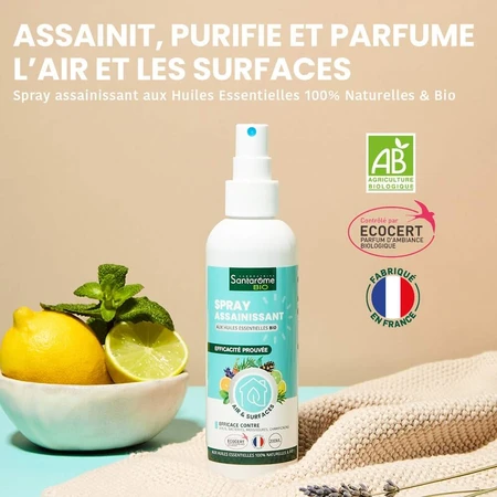 Santarome Spray Assainissant Air et Sources 200ml