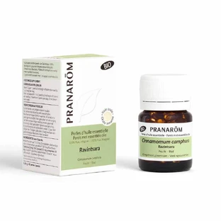 Pranarôm Ätherische Öle Ravintsara Bio 60 Mini-Kapseln Ätherische Öle 60 Perlen