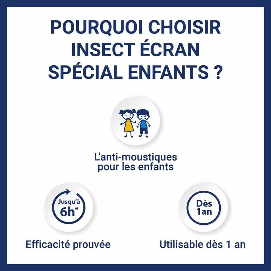 Insect Ecran Skin Mosquito Repellent for Children 100ml