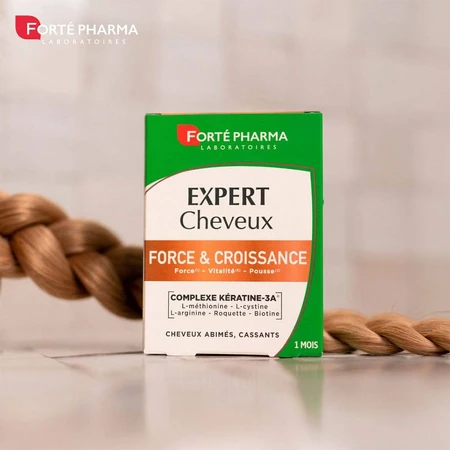 Forté Pharma Expert Haarverzorging Kracht en Groei Keratine Vitaliteit 30 Tabletten