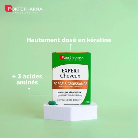 Forté Pharma Expert Haarverzorging Kracht en Groei Keratine Vitaliteit 30 Tabletten