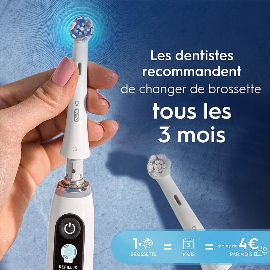 Oral-B iO Brossettes pour Brosse à dents électrique Ultimate Clean x3