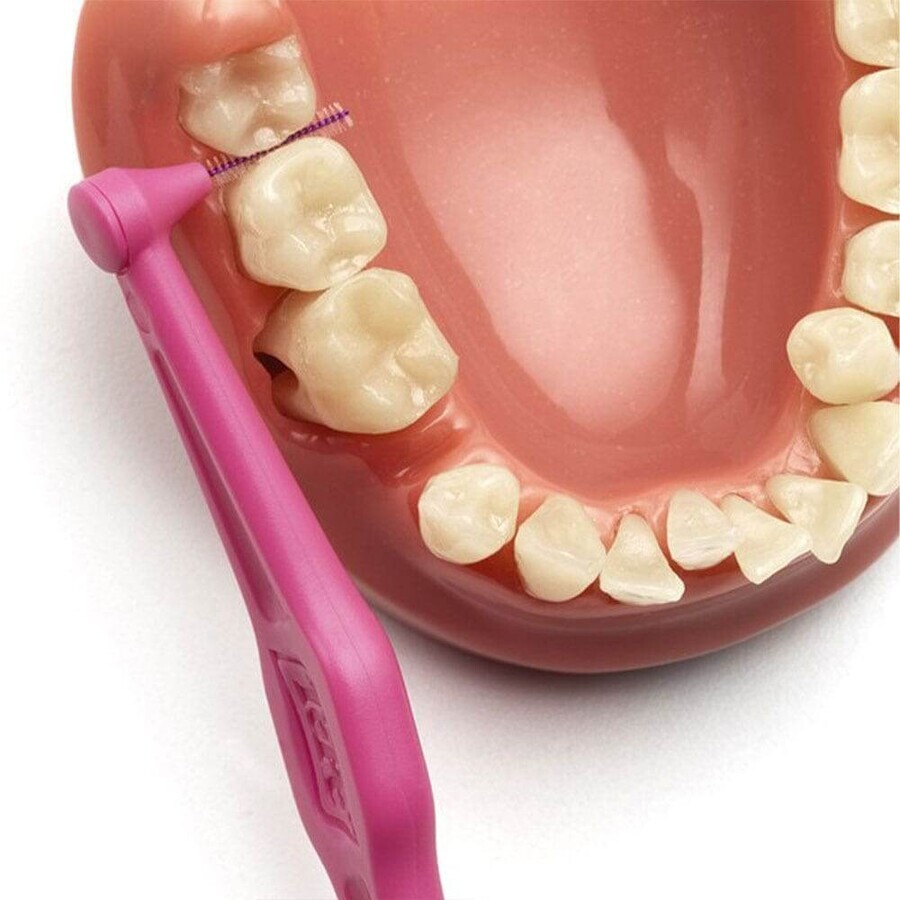 TePe Scovolini interdentali da 0,4 mm con manico x6 TePe Scovolini interdentali da 0,4 mm con manico x6
