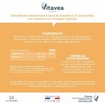 Vitavea Santé Vitamin C + Propolis Resistance 24 Chewable Tablets