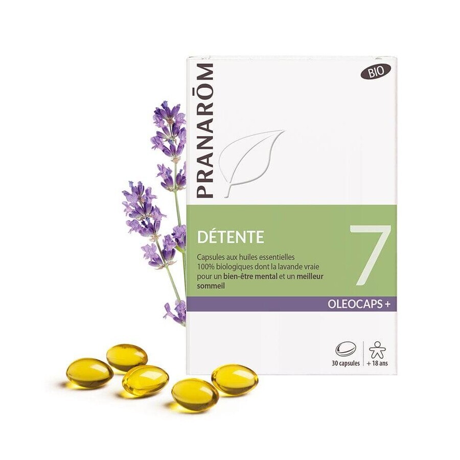 Pranarôm Oléocaps N°7 Detente Bio 30 Capsules Oleocaps+