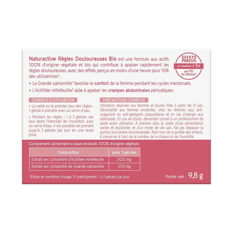 Naturactive Organic Painful Periods 30 capsules