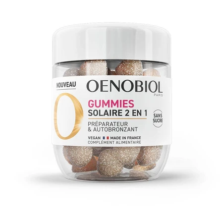 Oenobiol Sunscreen 2in1 Preparer and Self Tanner 60 Gums