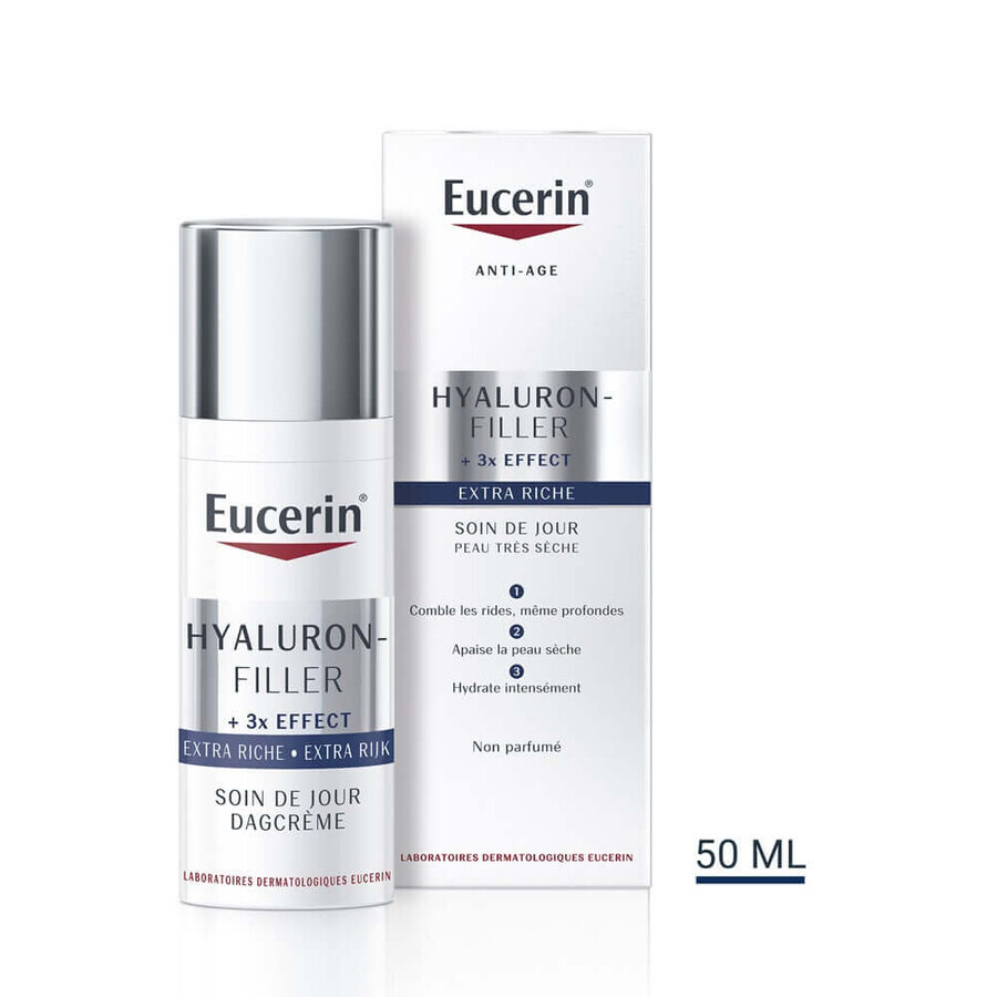 Eucerin Hyaluron-Filler Extra Riche Dagbehandeling Rijke Textuur 50ml