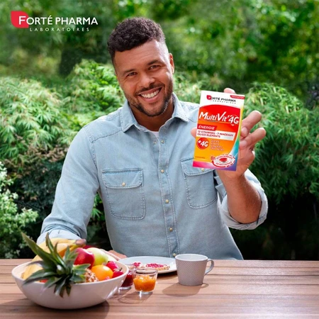 Forté Pharma MultiVit'4G Multivitamine Mineralien und Spurenelemente 30 Tabletten