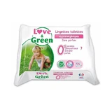 Love&Green Hypoallergene geurvrije doekjes x55