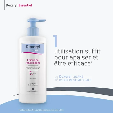 Dexeryl Reichhaltige und nährende Milch Essentiel 500ml