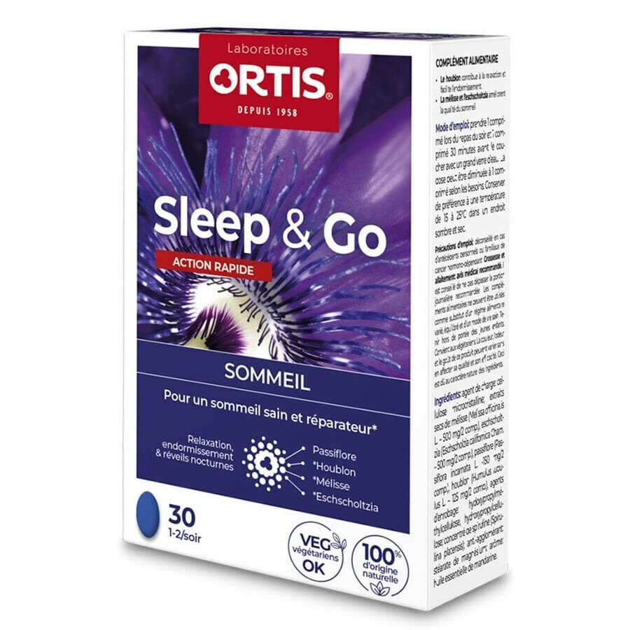 Ortis Sleep&Go 30 tabletten