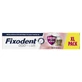 Fixodent Pro plus Crème Adhésive pour prothèses Totales & Partielles Barrière Anti-Particules 57g