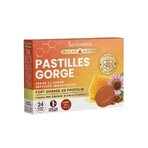 Santarome Prodotti dell'alveare Pastiglie lenitive per la gola Propolis, miele 24 Pastiglie Santarome Prodotti dell'alveare Pastiglie lenitive per la gola Propolis, miele 24 Pastiglie