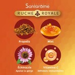Santarome Prodotti dell'alveare Pastiglie lenitive per la gola Propolis, miele 24 Pastiglie Santarome Prodotti dell'alveare Pastiglie lenitive per la gola Propolis, miele 24 Pastiglie