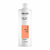 Nioxin Après-Shampooing System 4 Cheveux Colorés/secs/abîmés et Chute Avancée 1L