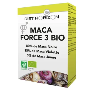 Diet Horizon Maca Force 3 Bio 60 Gelule