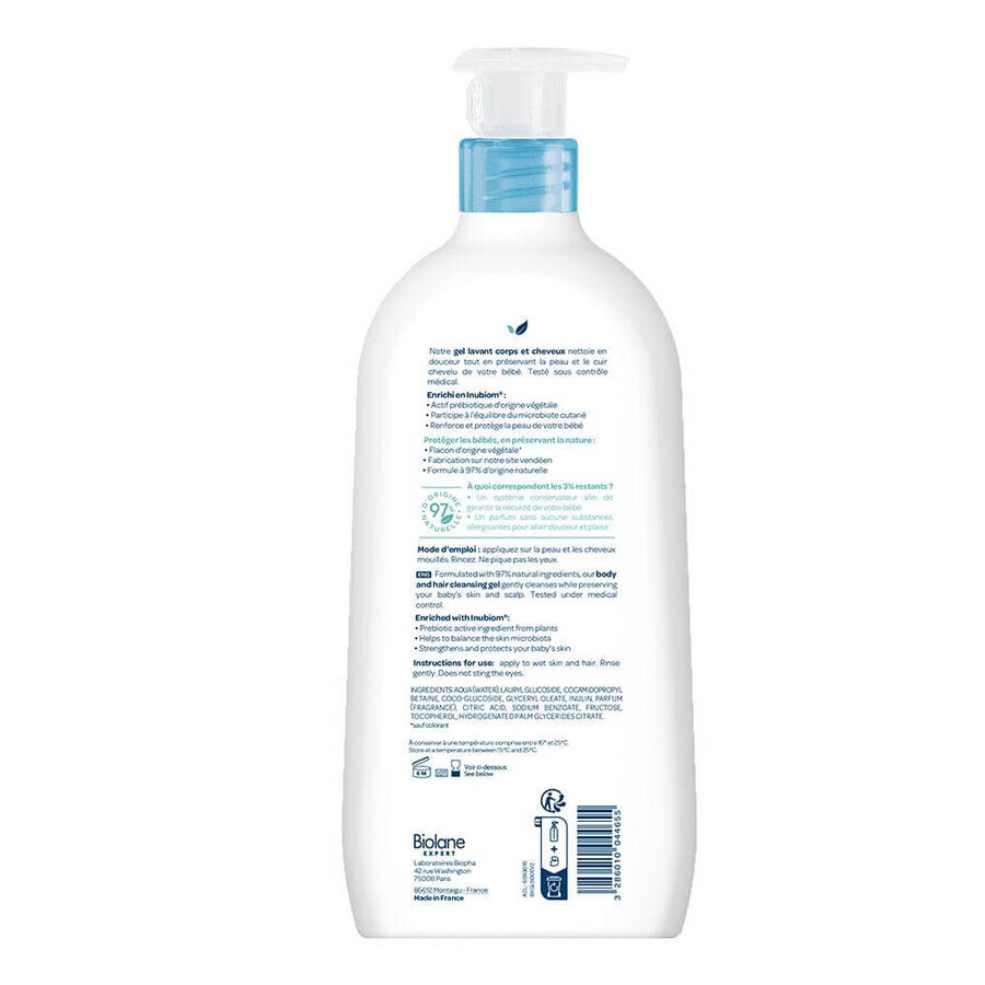Biolane Esperto Gel Corpo e Capelli 500ml Biolane Esperto Gel Corpo e Capelli 500ml