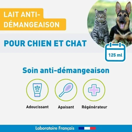Vetoform Anti-Juckreiz-Milch für Hunde und Katzen 125 ml