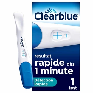 Clearblue Prueba de embarazo de detección rápida 1 prueba