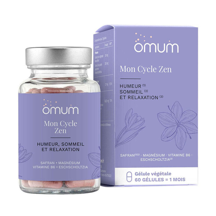 Omum Mijn Zen Cyclus Emotionele Balans 60 capsules