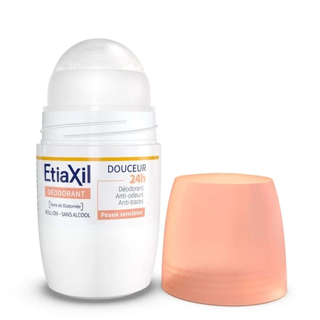 Etiaxil Desodorante Roll-on Delicadeza sin aluminio 48h Piel Sensible 2x50ml