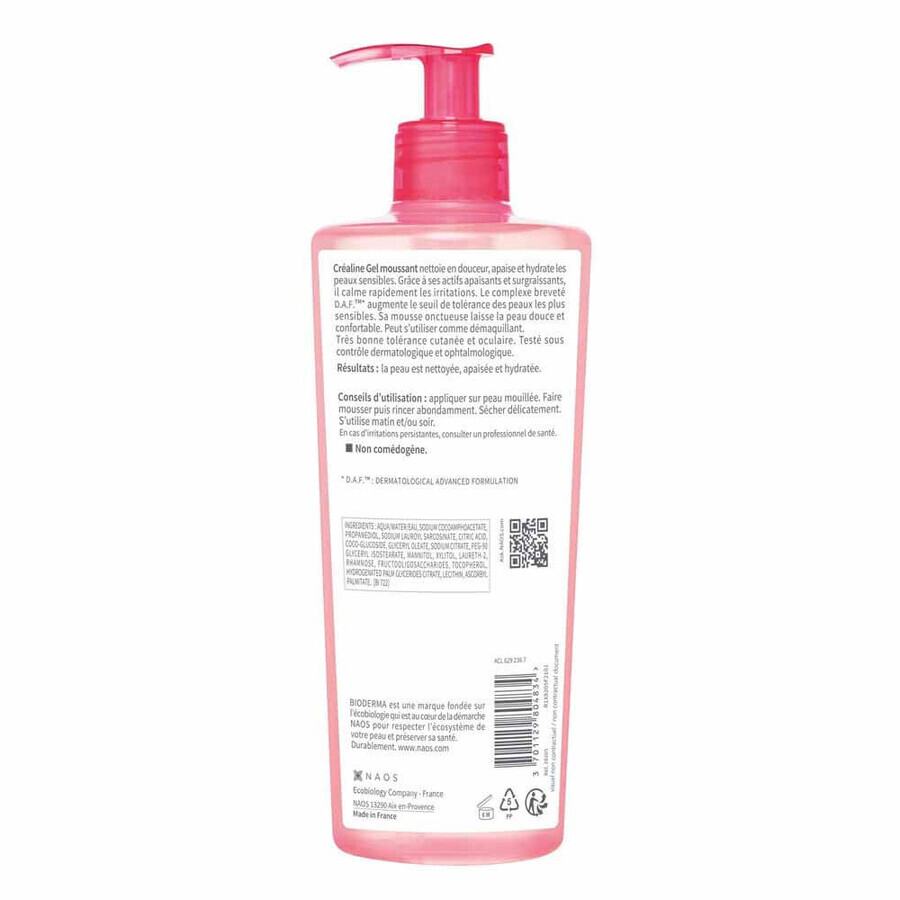 Bioderma Crealine Micellar Cleansing Gel Beruhigende empfindliche Haut Gesicht und Augen Bioderma Crealine Micellar Cleansing Gel Beruhigende empfindliche Haut Gesicht und Augen