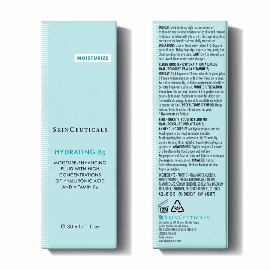 Skinceuticals Hydrating B5 Hydrating Fluid 30ml Skinceuticals Hydrating B5 Hydrating Fluid 30ml