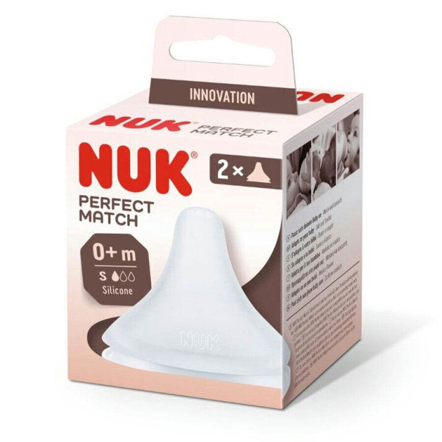 Nuk Perfect Match Siliconen Speen x2
