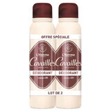 Cavaillès Deodorant Men 48H Freshness Spray 2x150ml
