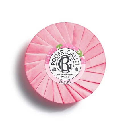 Roger & Gallet Set de regalo de jabón beneficioso de rosa 3x100g