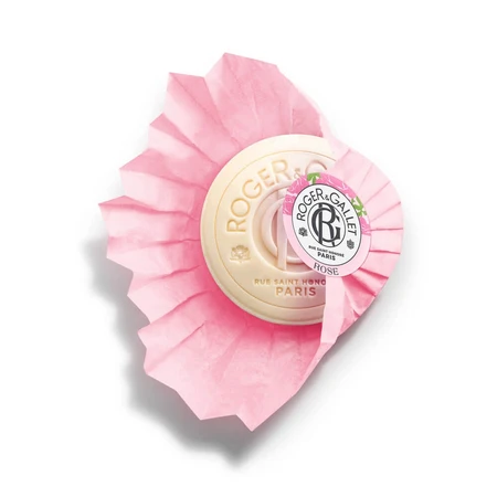 Roger & Gallet Set de regalo de jabón beneficioso de rosa 3x100g