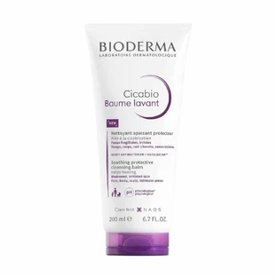 Bioderma Cicabio Protector, bálsamo limpiador calmante para pieles frágiles e irritadas 200 ml