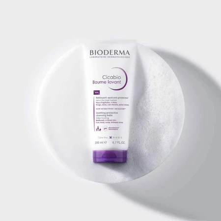 Bioderma Cicabio Protector, bálsamo limpiador calmante para pieles frágiles e irritadas 200 ml