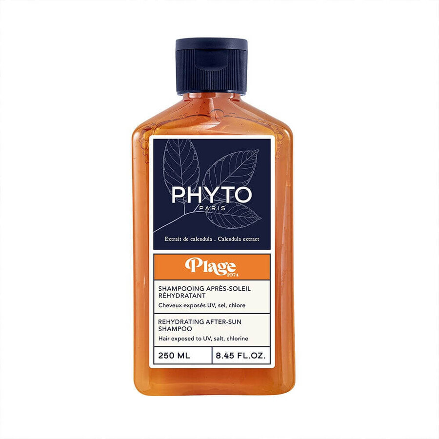 Phyto Beach Rehydrating After-Sun Shampoo UV-exposed hair Salt and chlorine 250ml