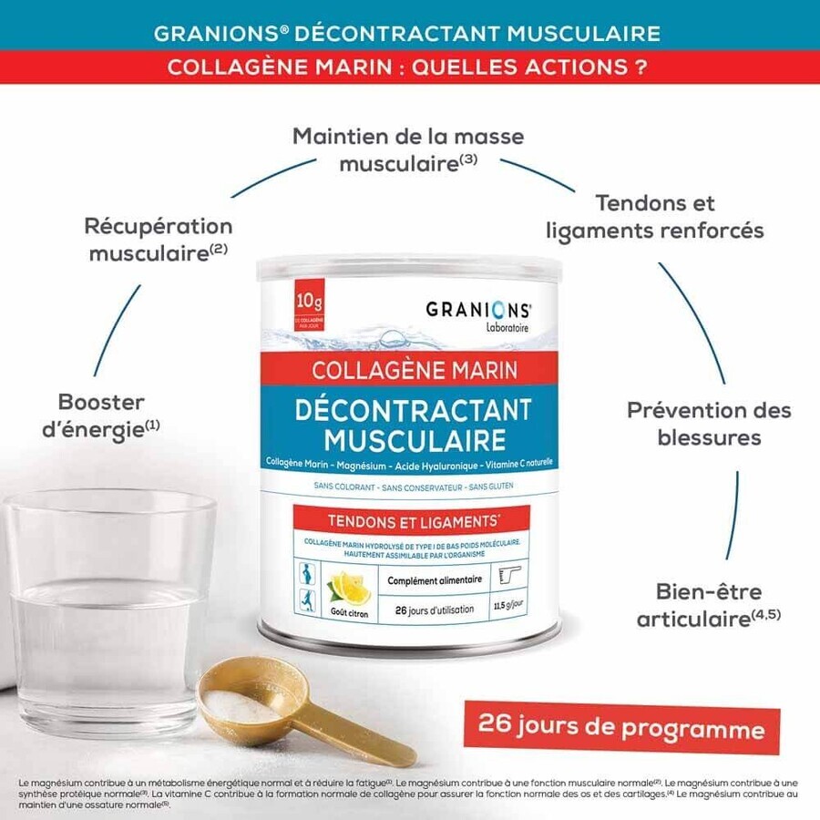 Granions Spierontspanner met zeecollageen 300g