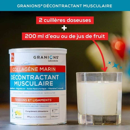 Granions Relajante muscular con colágeno marino 300g