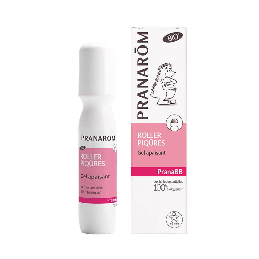 Pranarôm Pranabb Rullo di Gel Lenitivo e Pungiglione Bio di Pranabb 15 ml
