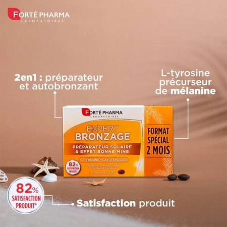 Forté Pharma Expert Bronzage Sun Preparatory Program 56 Tablets