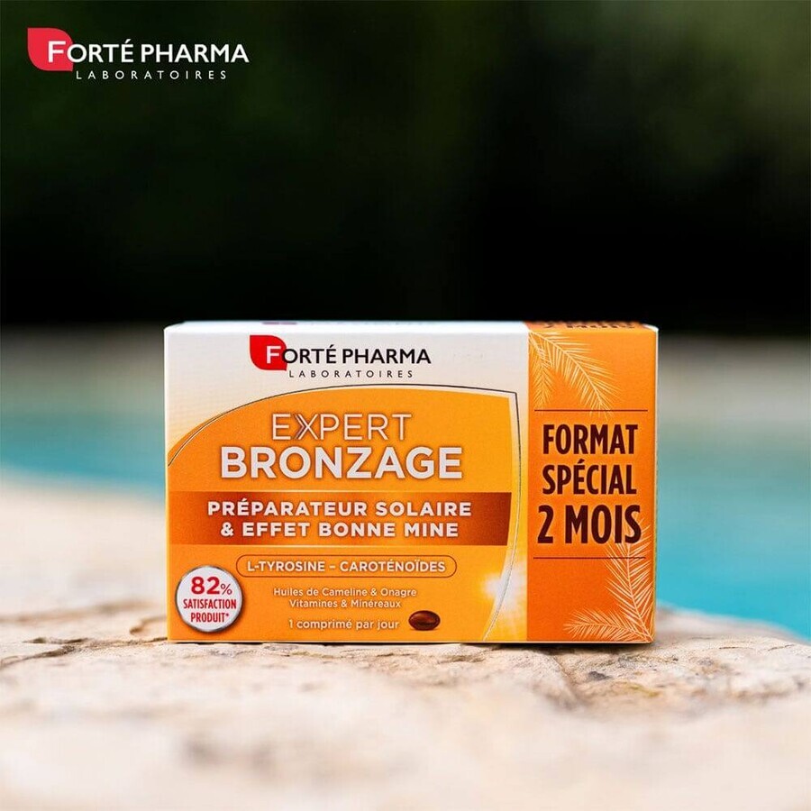 Forté Pharma Expert Bronzage Zon Voorbereidingsprogramma 56 tabletten