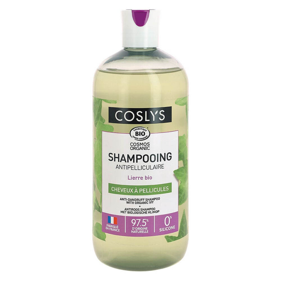 Coslys Organic anti-roos shampoo Haar met roos 500ml