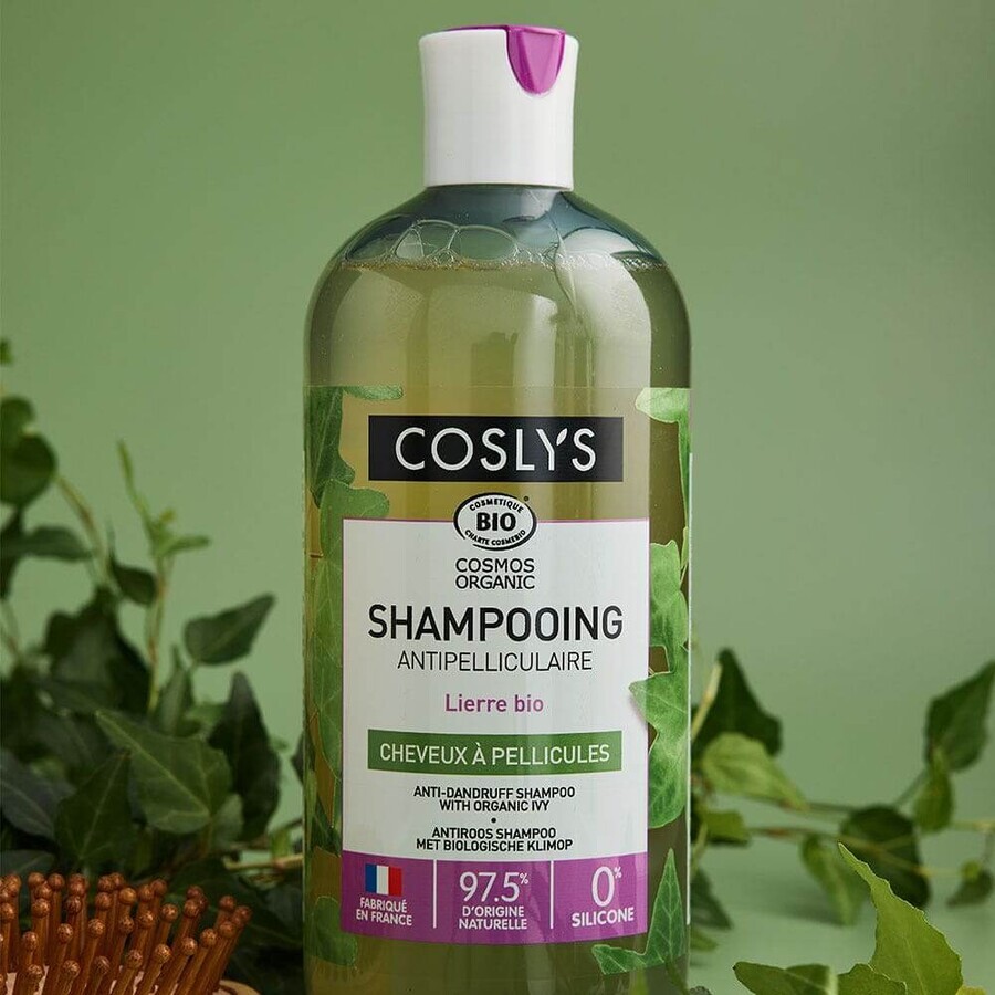 Coslys Organic anti-roos shampoo Haar met roos 500ml