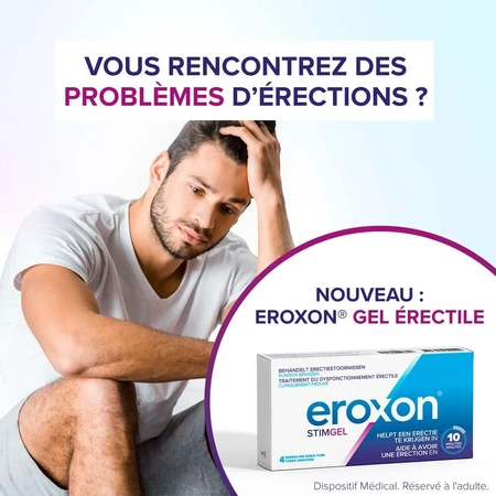 Eroxon Erectieproblemen met StimGel 4 Unidosis