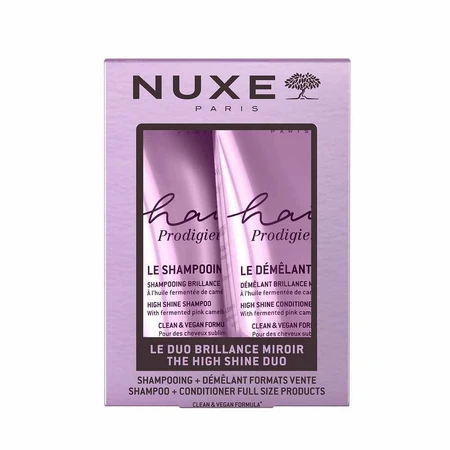 Nuxe Hair Prodigieux Shampooing Brillance Miroir 200ml + Démêlant Brillance 200ml