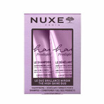Nuxe Hair Prodigieux Shine Șampon efect de oglindă 200 ml + balsam de descurcare strălucire Nuxe Hair Prodigieux Shine Șampon efect de oglindă 200 ml + balsam de descurcare strălucire