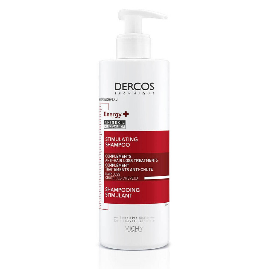 Buy Vichy Dercos Energizing Anti-Fall Shampoo Aminexil 400ml Vichy Dercos Energizing Anti-Fall Shampoo Aminexil 400ml